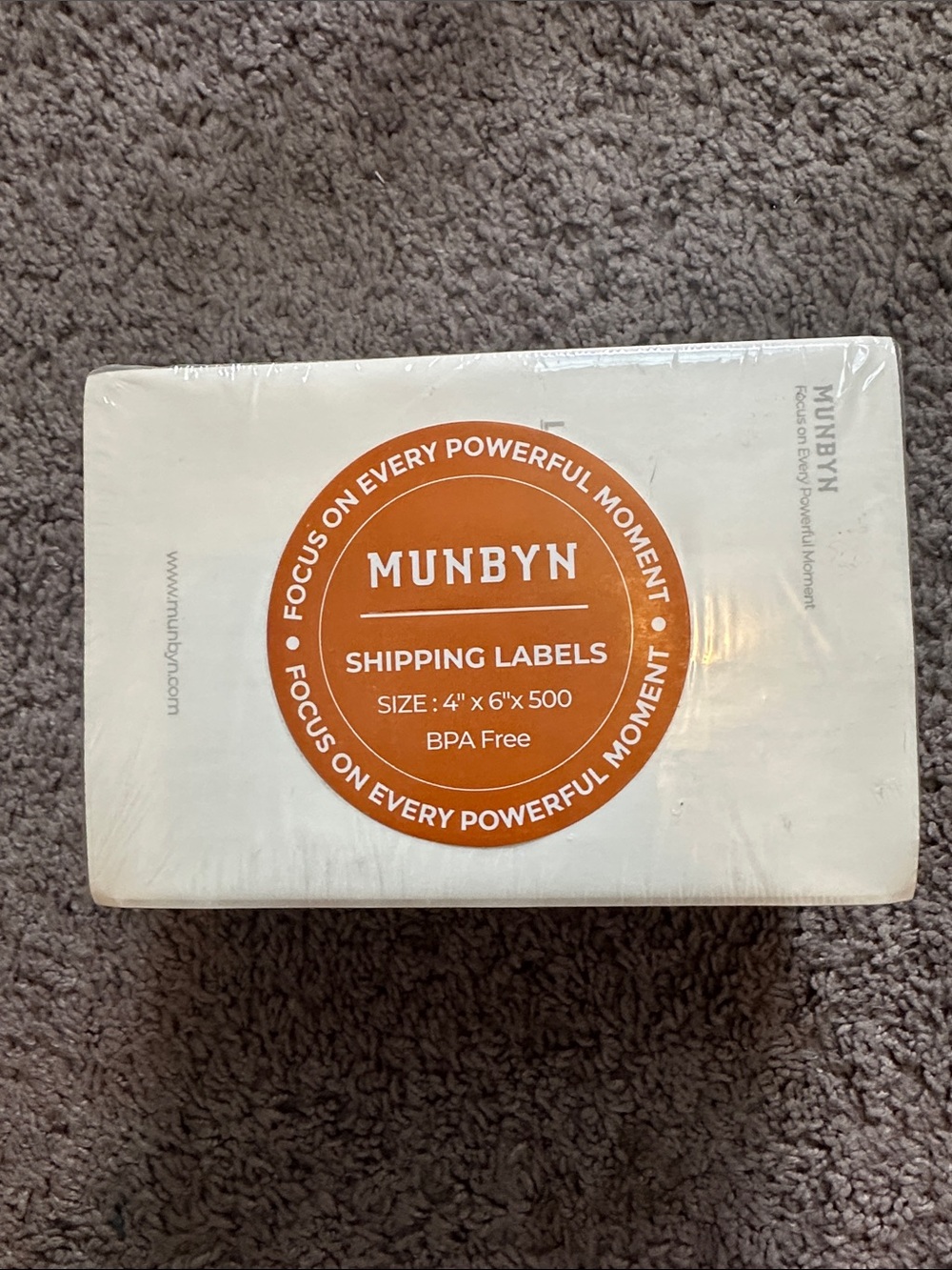 White Shipping Labels - 4" x 6" (500 Pack)